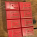 x8 vintage pavelle color technicolor plastic red containers format slide storage