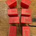 x8 vintage pavelle color technicolor plastic red containers format slide storage