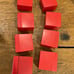 x8 vintage pavelle color technicolor plastic red containers format slide storage