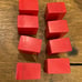 x8 vintage pavelle color technicolor plastic red containers format slide storage