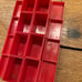 x8 vintage pavelle color technicolor plastic red containers format slide storage