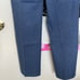 Orvis Mens Pants Blue Denim Stretch Comfort Waist Cotton Spandex Preppy Sz 34 W