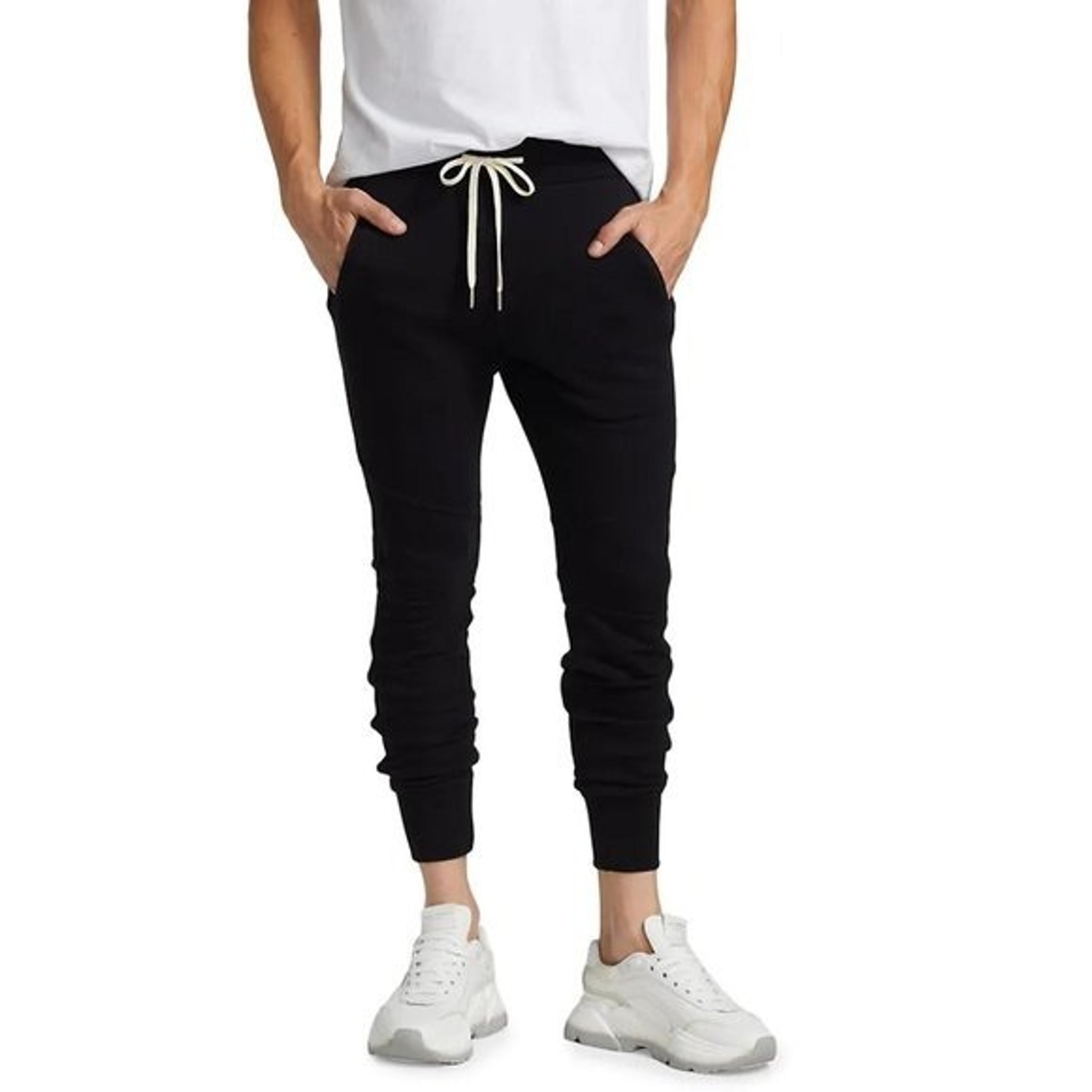 NEW JOHN ELLIOTT LA MEN'S BLACK SWEATPANTS SZ 2 / MEDIUM