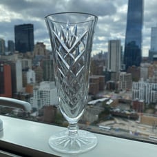 Waterford crystal flute vase