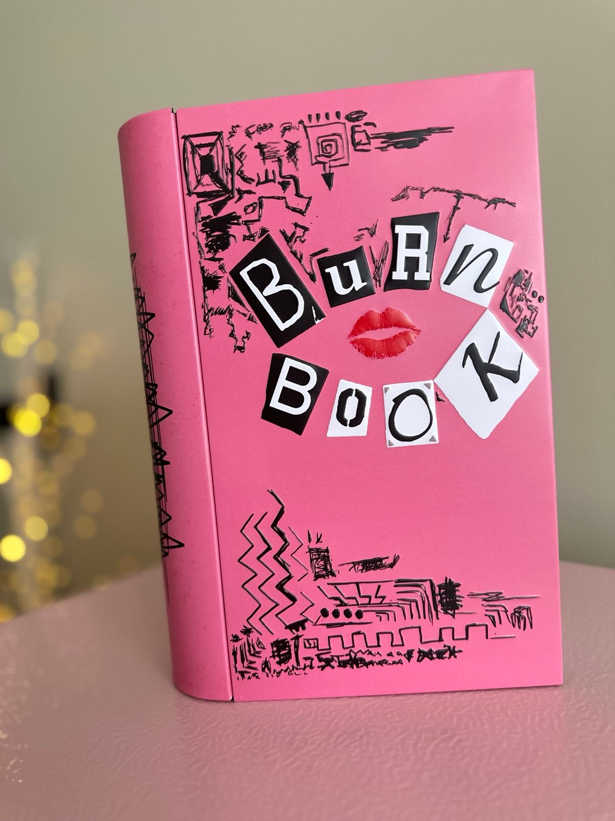 AMC Exclusive “Burn Book” Mean Girls Movie Popcorn Tin- NEW