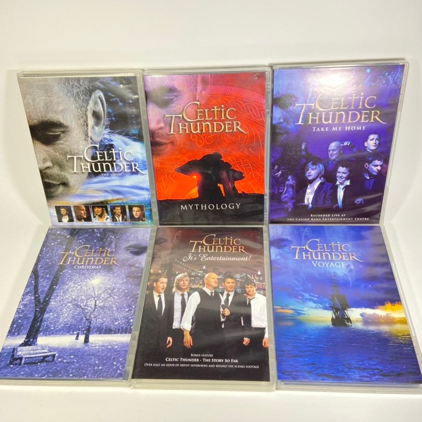 Celtic Thunder Irish Singing DVD Lot Of 6