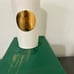New Starbucks 2015 Gold Dot Collection 10 Oz Textured Ceramic Double Wall Mug