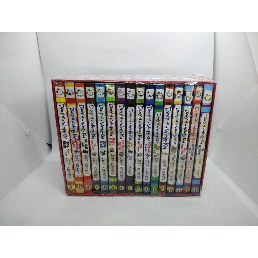 Diary of a Wimpy Kid Box Set - Books 1-16by Jeff Kinney PAPERBACK - NEW SEALED