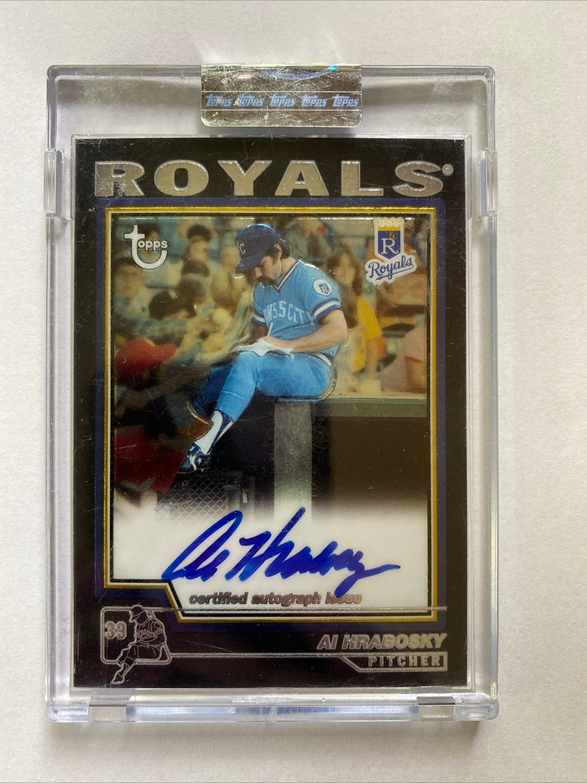 2004 Topps Retired Signature Edition - Black #38 Al Hrabosky
