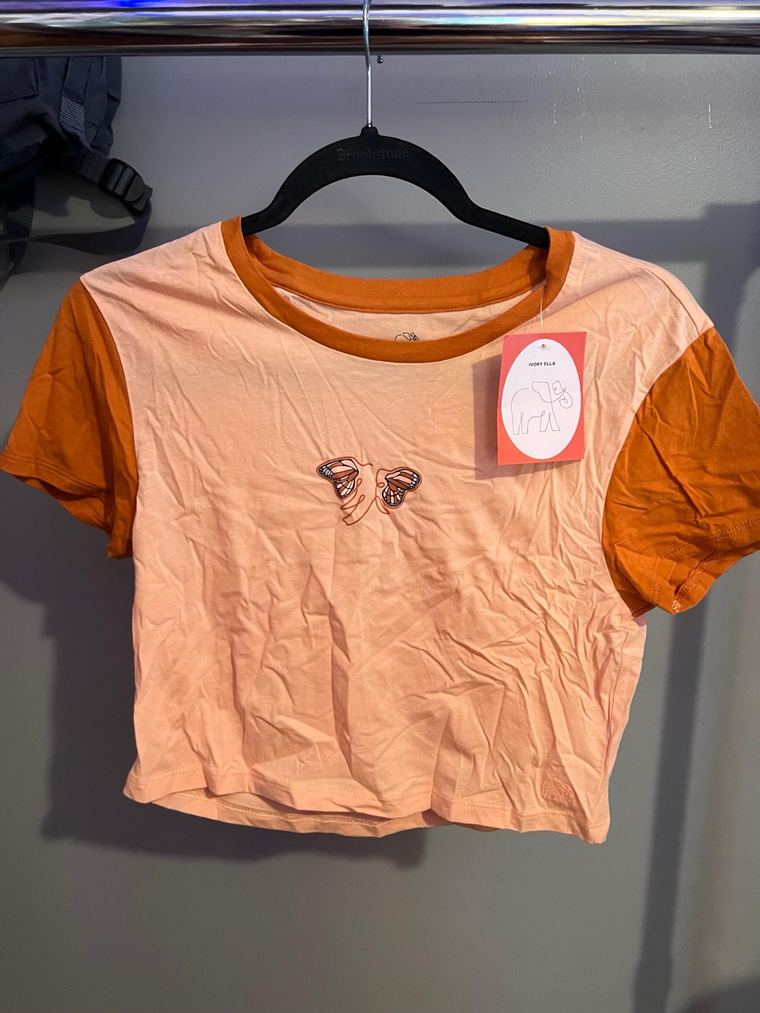 ivory ella cropped tee