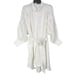 L'Academie August Shirt Dress in White Stripe SZ L