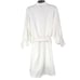 L'Academie August Shirt Dress in White Stripe SZ L