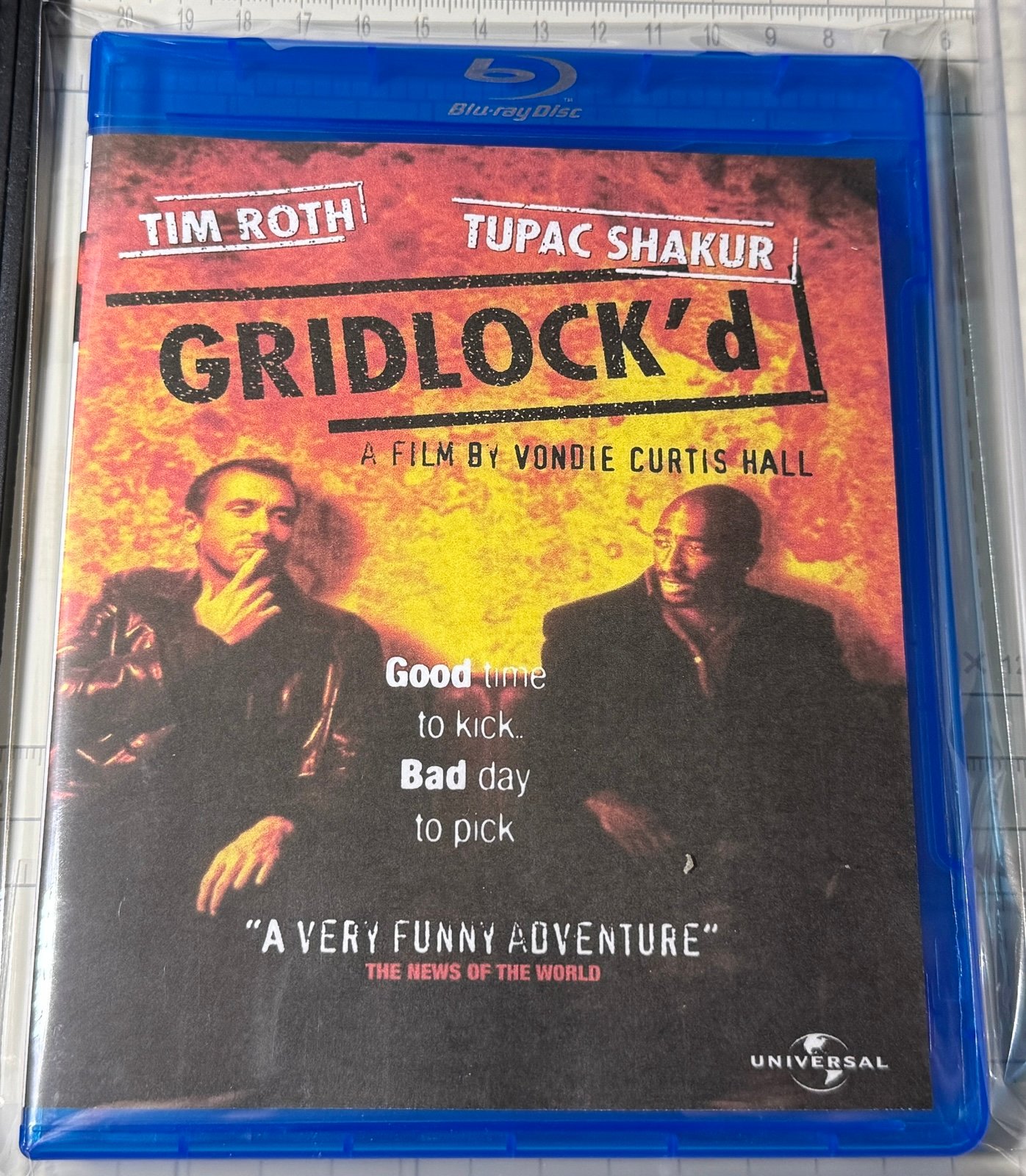 Gridlock’d - Tim Roth Tupac Shakur (1997, Blu Ray) MOD Blu Ray