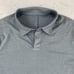 Lululemon Capacity Polo Men Medium Grey Short Sleeve Wicking Performance Active