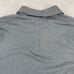 Lululemon Capacity Polo Men Medium Grey Short Sleeve Wicking Performance Active
