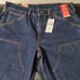 Levi's 565 32 x 30 Workwear Loose Straight Double Knee Jeans Denim Rough