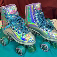 Impala Women's Quad 58x32 Holographic Skates EN 13899 Size 6