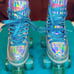Impala Women's Quad 58x32 Holographic Skates EN 13899 Size 6