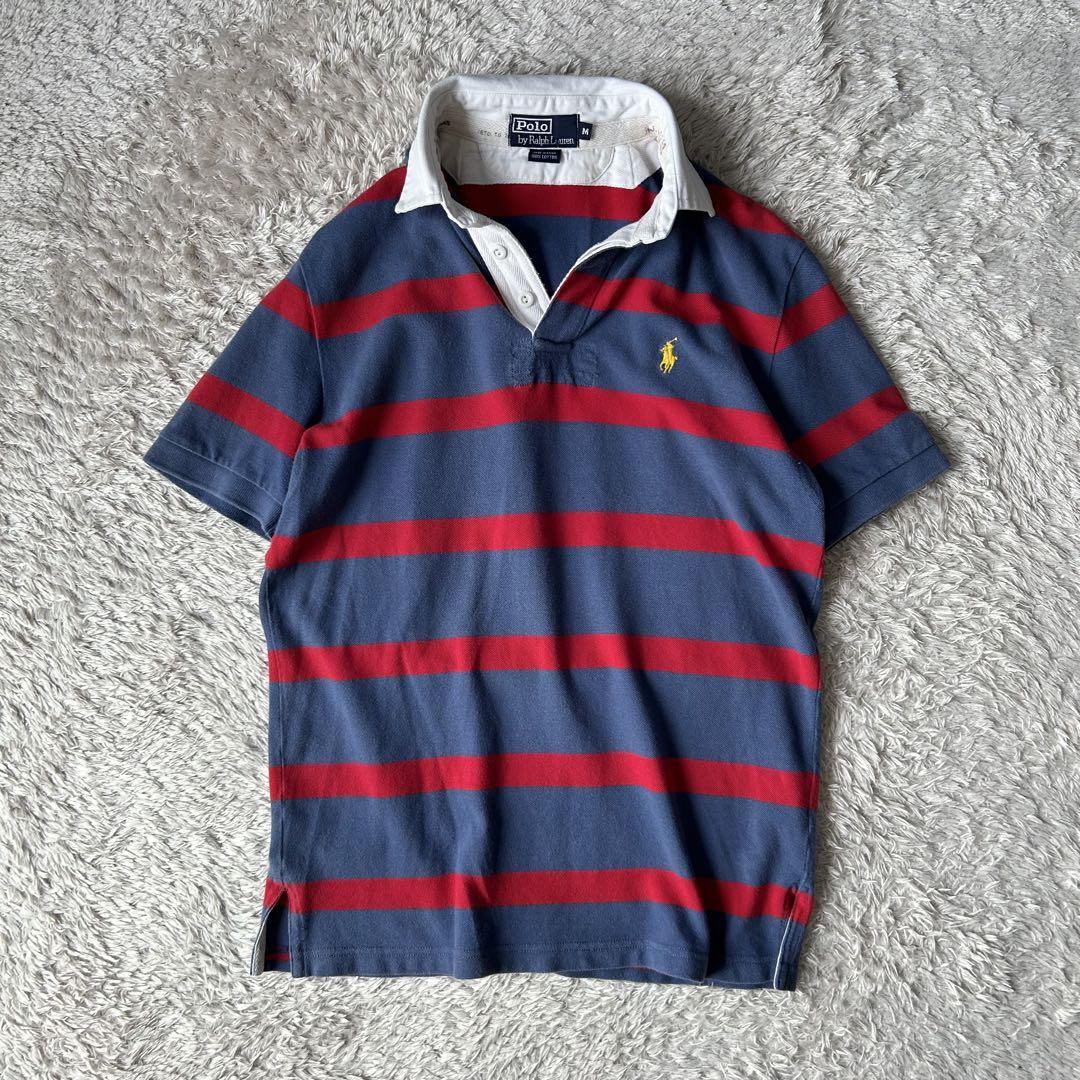Ruby red polo shirt from Polo Ralph Lauren, size M.