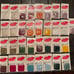33 packages of vintage Craft House Design Trims beads