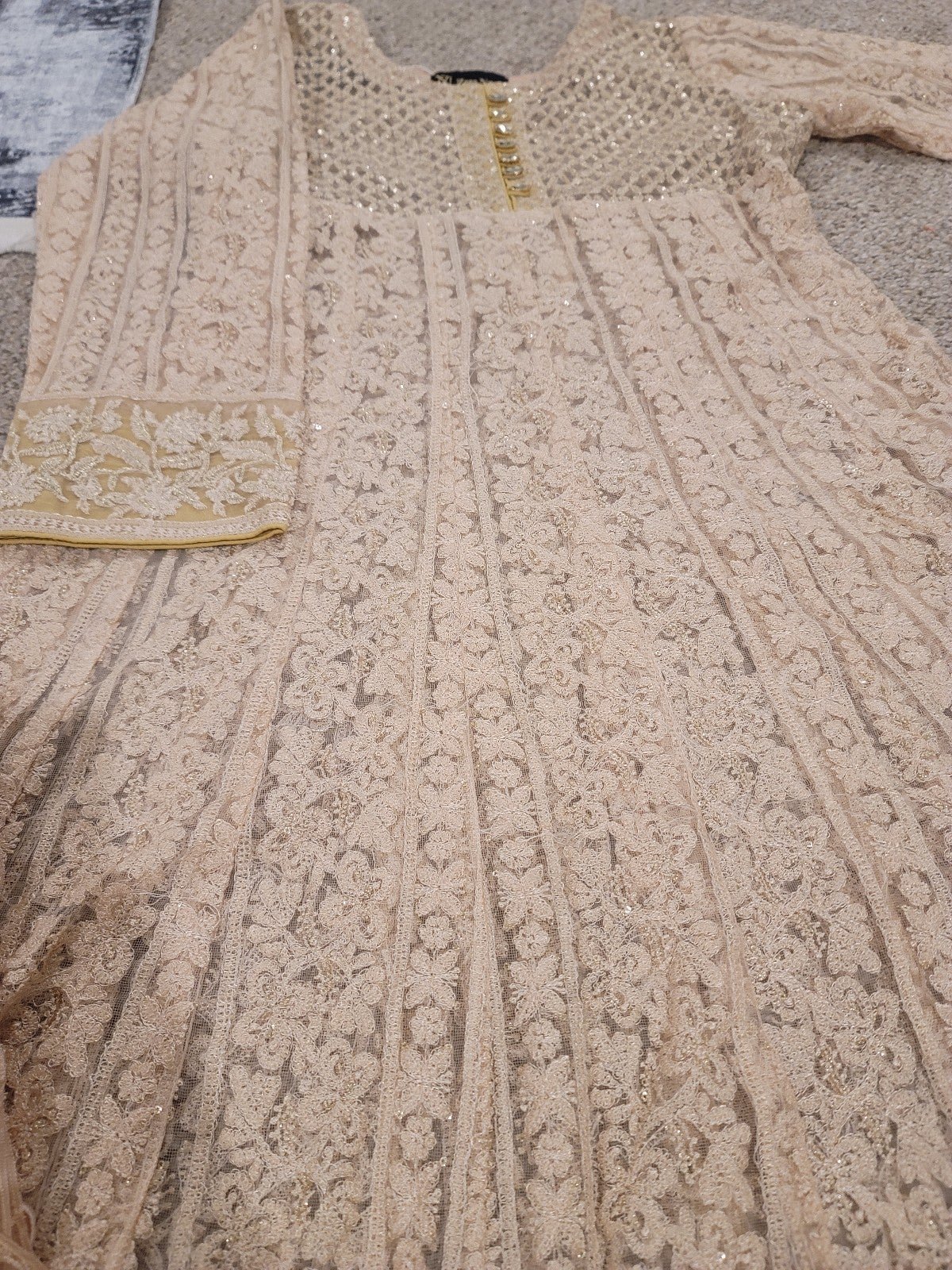 Pakistani long maxi dress