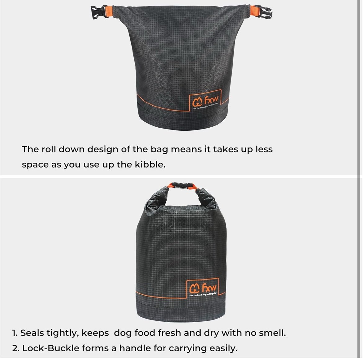Dog Food Travel Bag