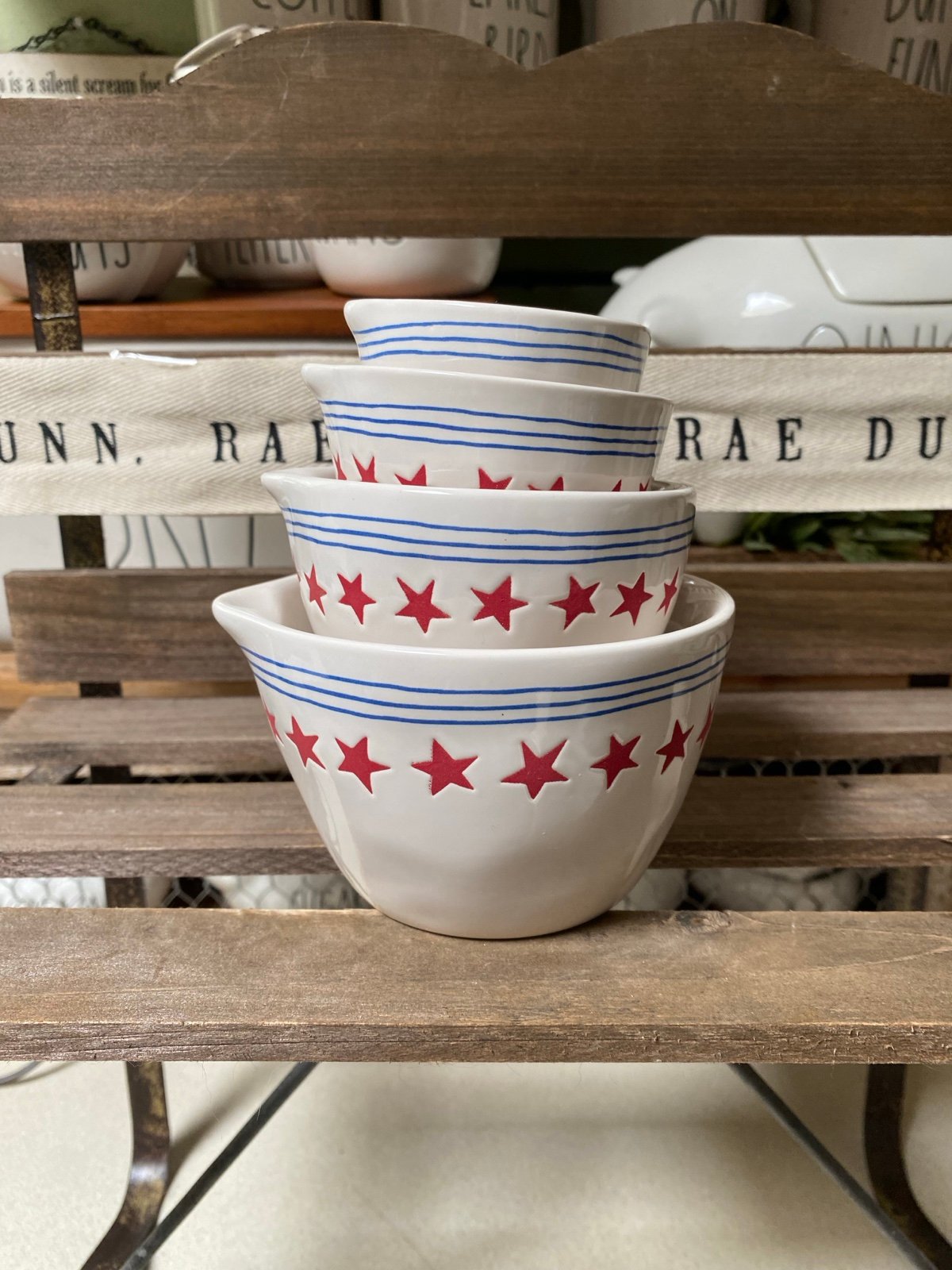 Rae Dunn measuring cups