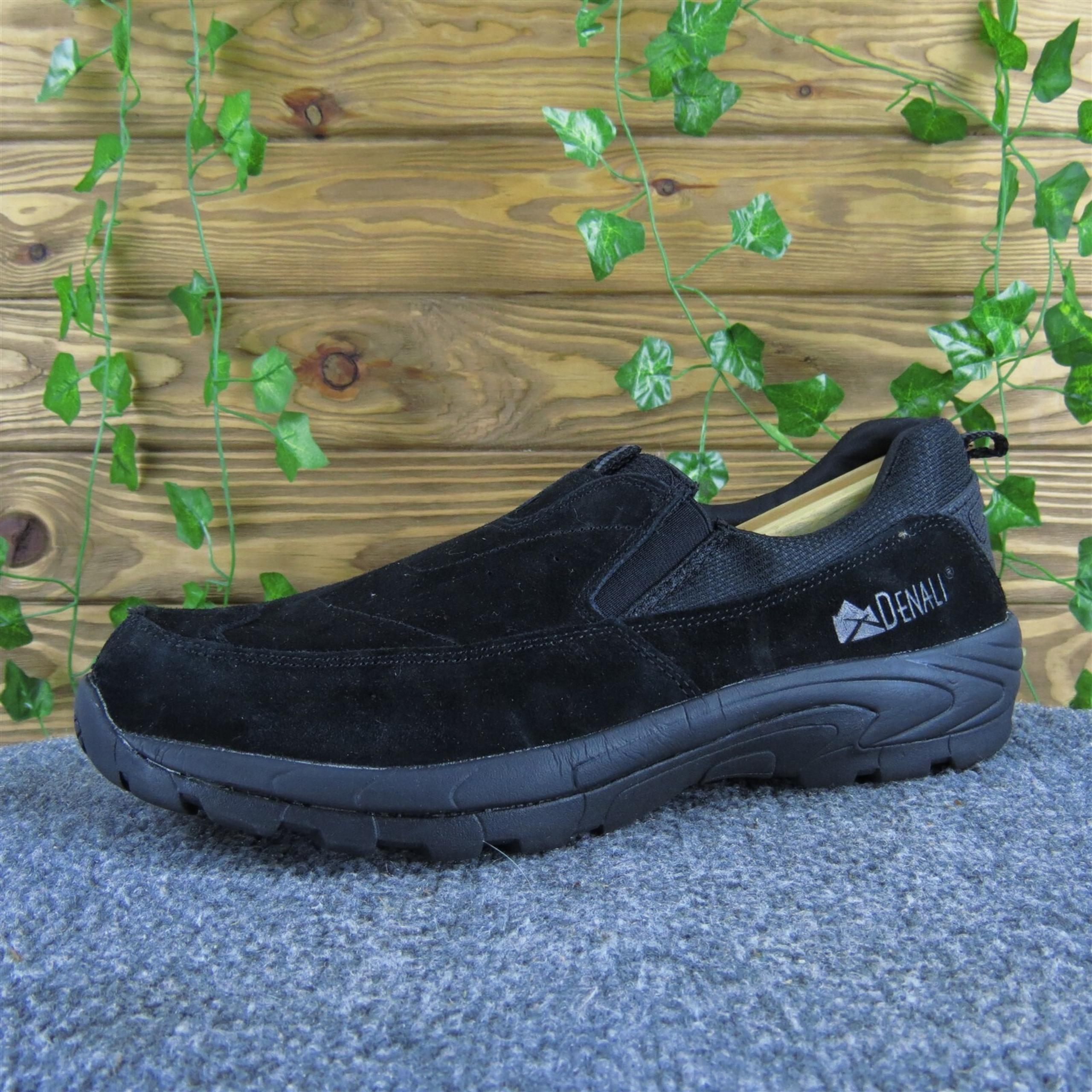 Denali Men's  Slip-On Black Leather Size 11 Medium Gently Used 2025