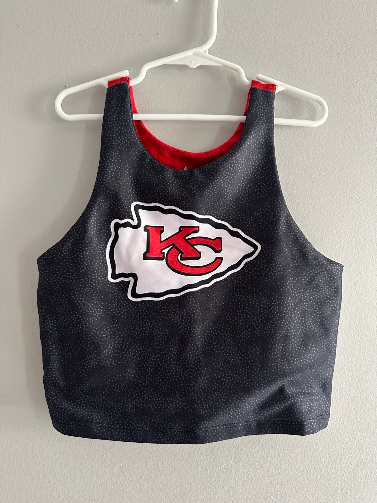Women’s chiefs biker shorts and sports bra