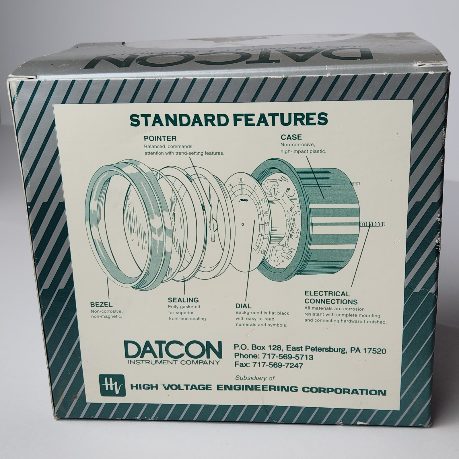 Datcon 103735 27B40 Electrical Tachometer, 12 V, Polished