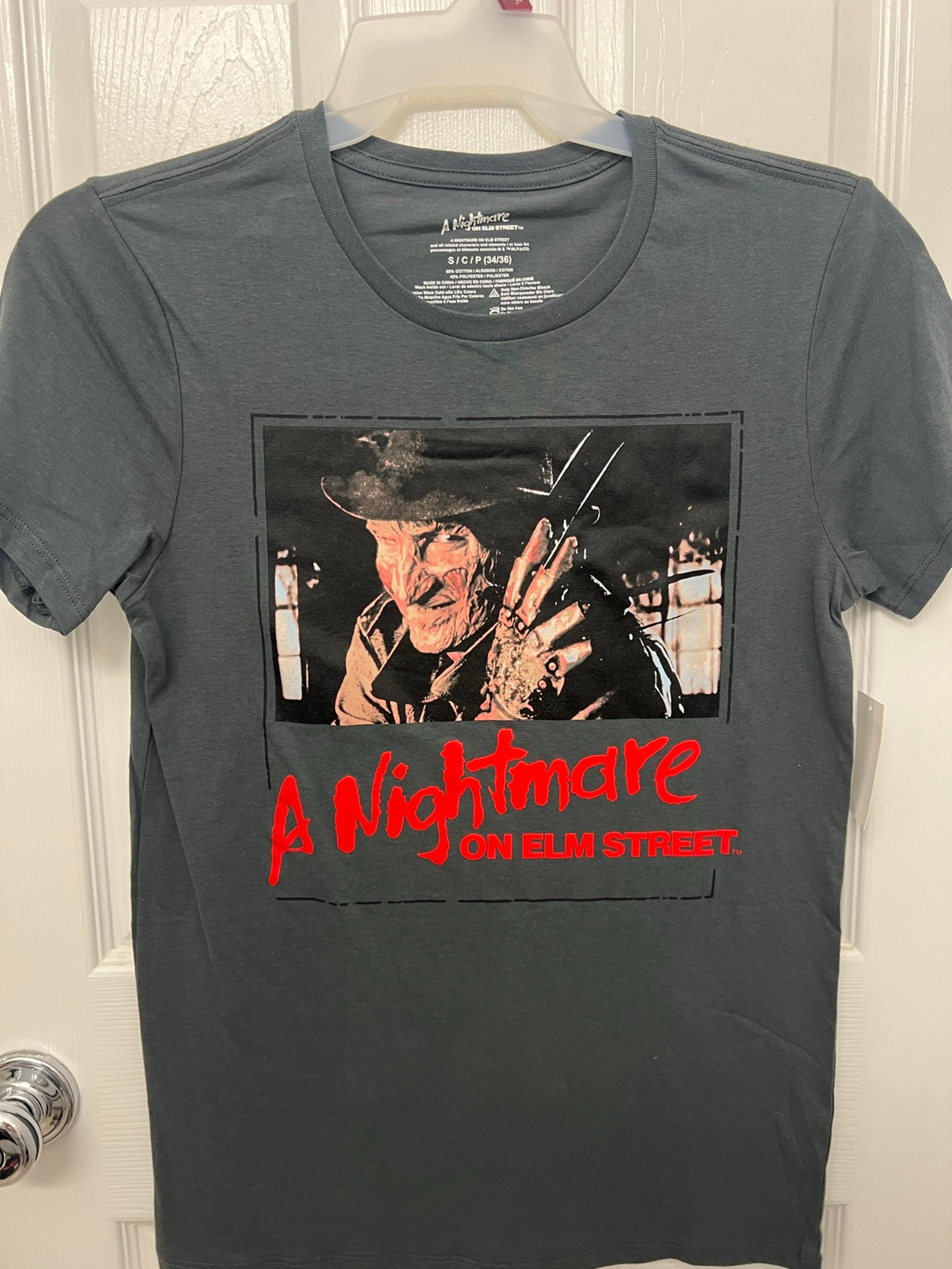 Walmart men’s at nightmare on elm street shirt size S new