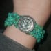 carolyn pollack sterling and turqoise bracelet.