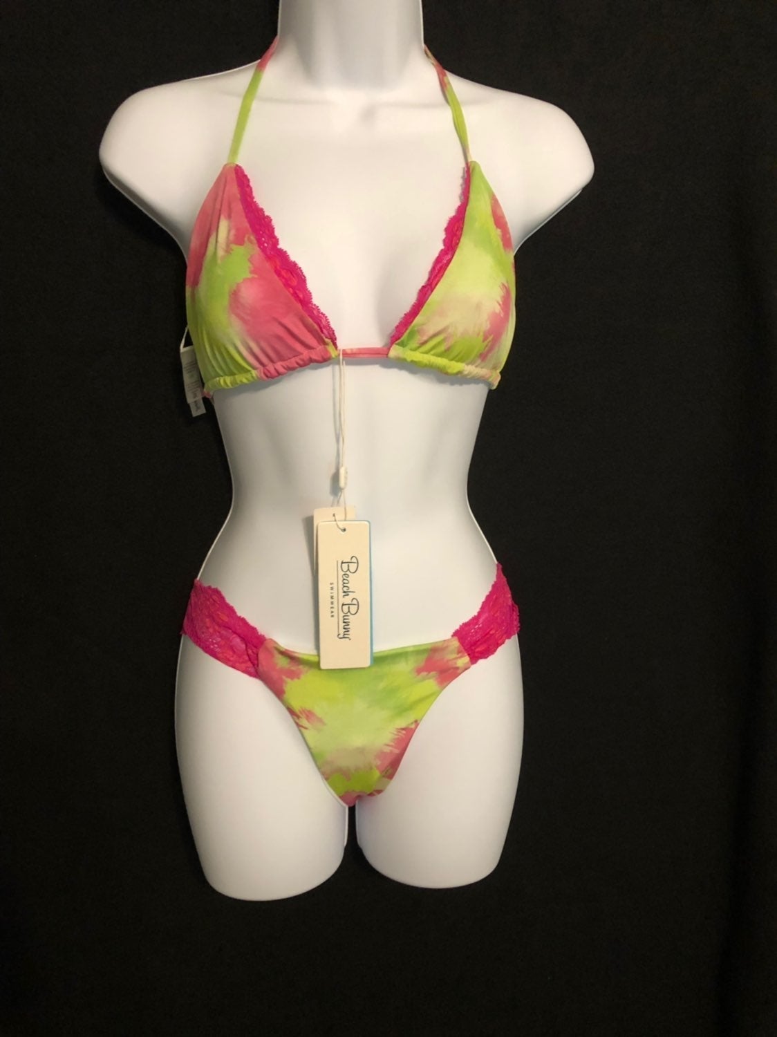 Beach Bunny Tie Dye Bikini With Tags