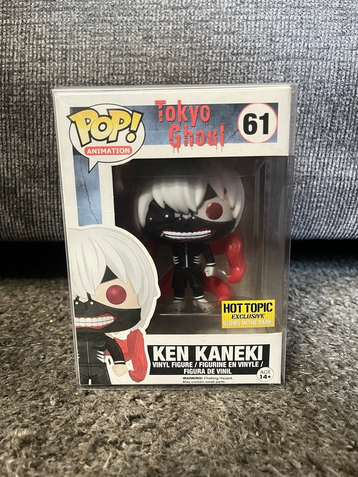 Funko pop anime Tokyo ghoul Ken kaneki hot topic exclusive