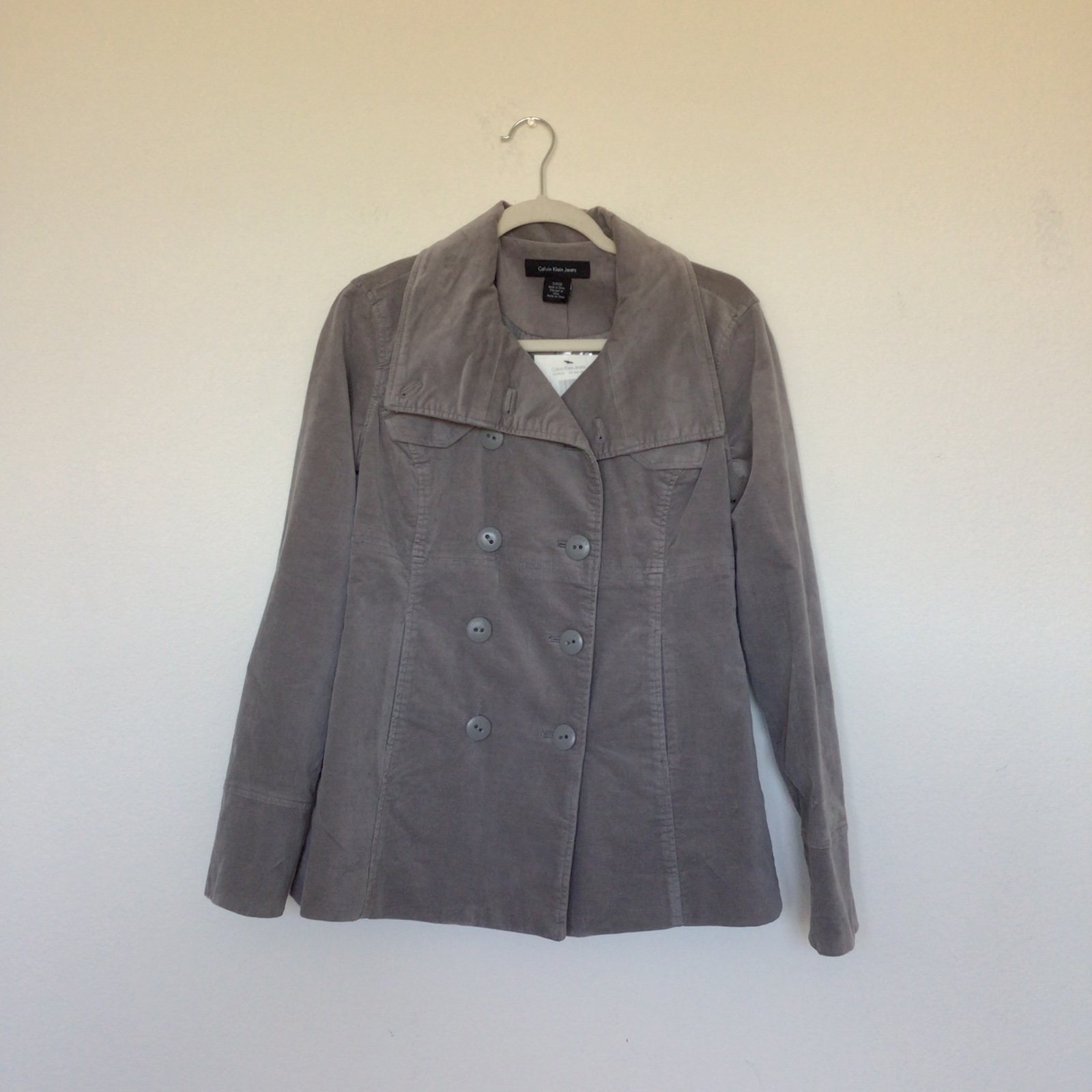 Calvin Klein Double Breasted Blazer Jacket Size S NWT