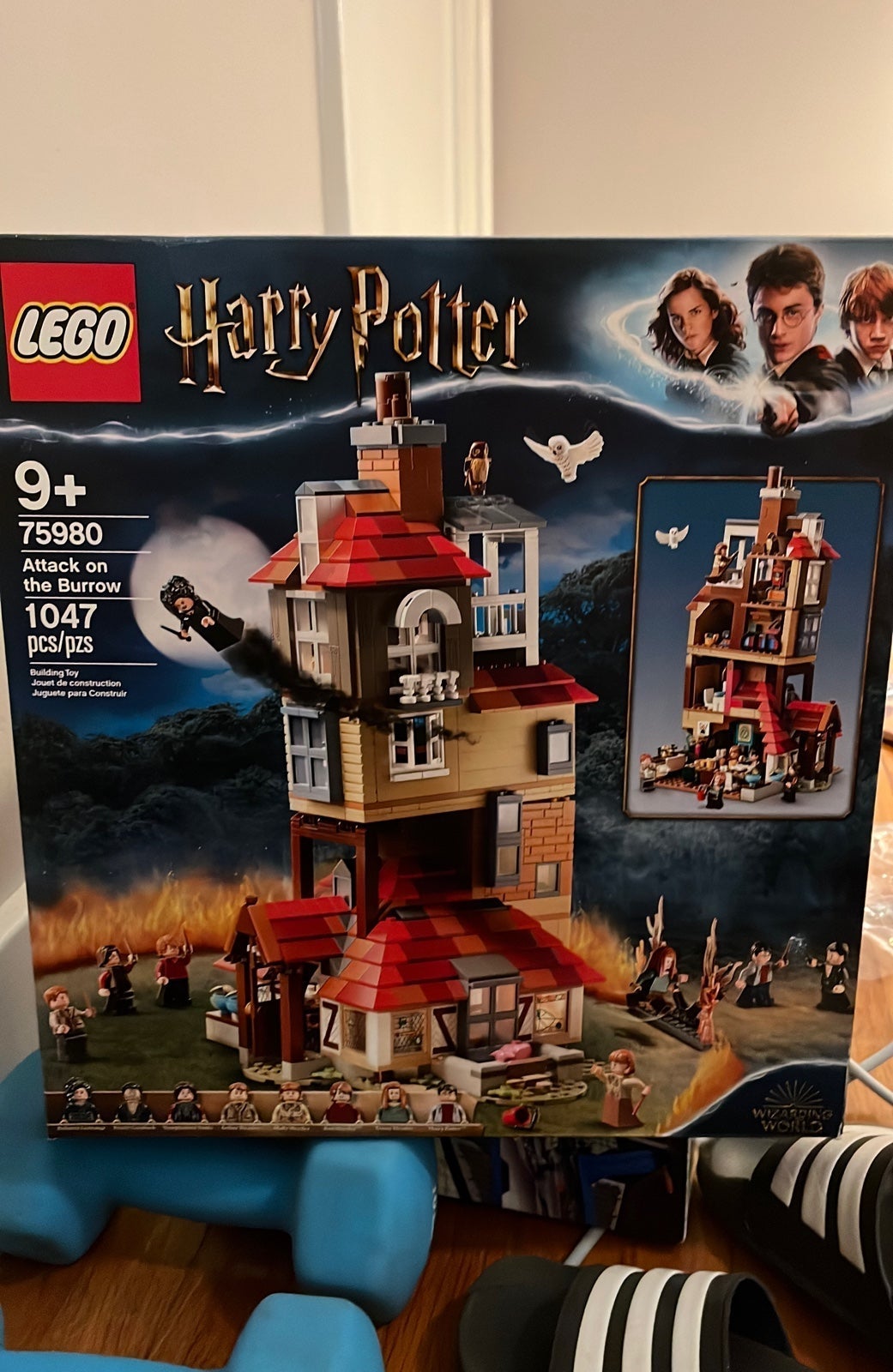 Lego Harry Potter attack on the burrow