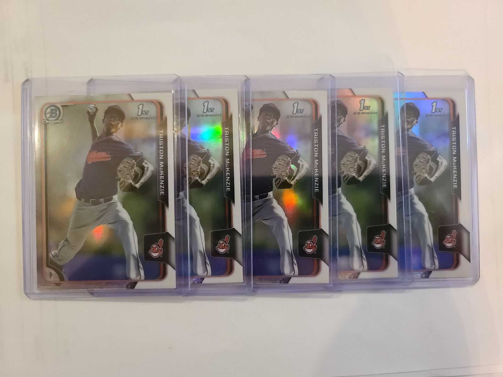 Triston Mckenzie 2015 Draft Ref. 5 Card