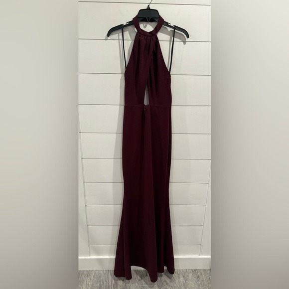 NWT Katie May Petra gown in sangria