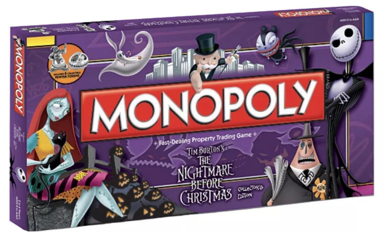 The Nightmare Before Christmas - Monopoly NEW