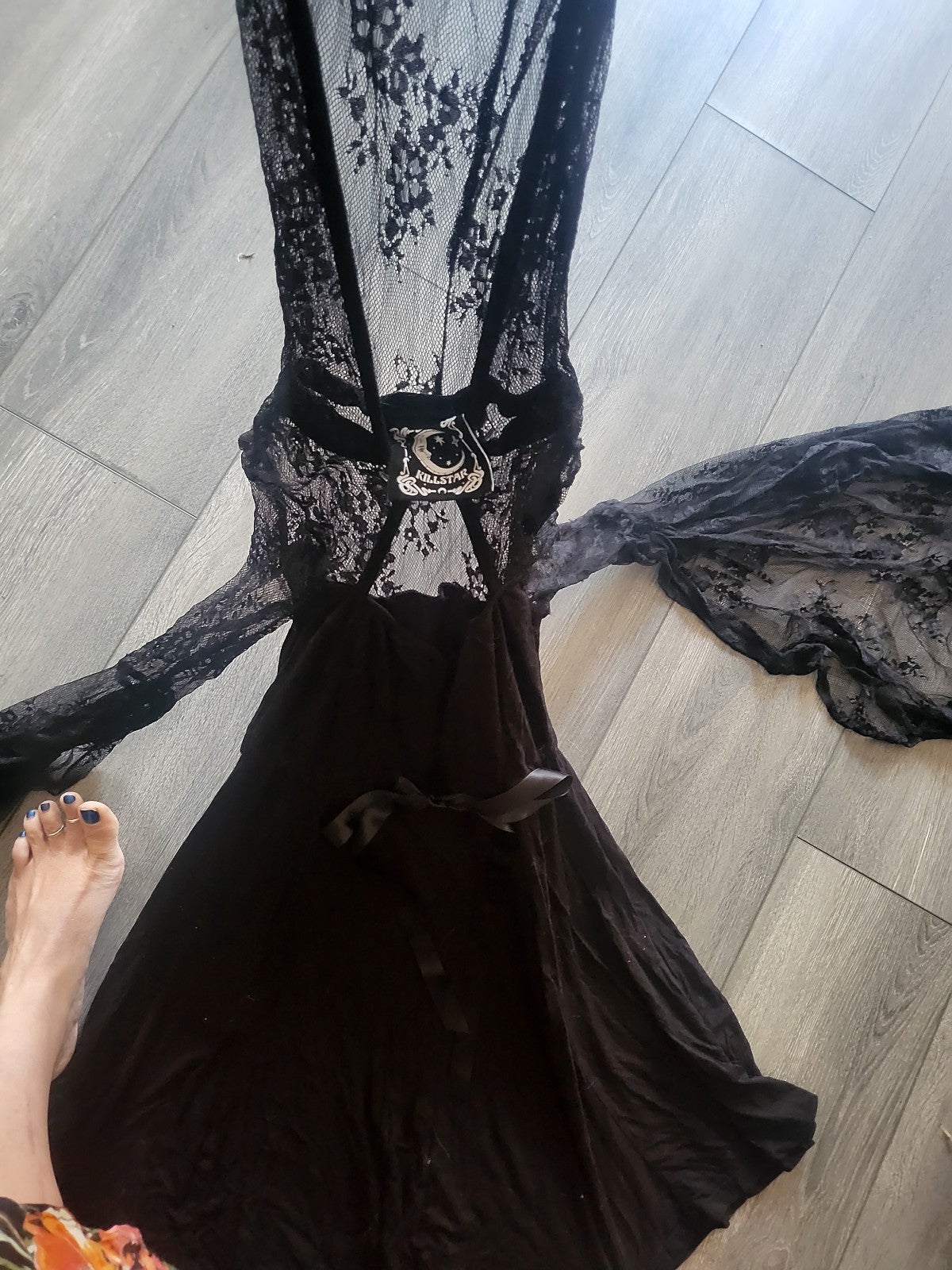 Killstar hooded dress size xs