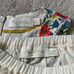 Mini Boden Linen Blend Floral Special Occasion Dress w/ Tulle Skirt 3-4Y