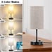 NEW Set of 2 Table Lamp for Bedroom, Bedside Table Lamps,