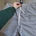 Vacay Swimwear Men's Shorts Size L 34 Hamptons Black Stripe Mesh Lined Preppy