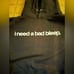 Addison Rae black oversized hoodie with white text. NWOT XL