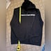 Addison Rae black oversized hoodie with white text. NWOT XL