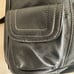 Tignanello Black Leather Lined Backpack w/keychain