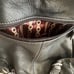 Tignanello Black Leather Lined Backpack w/keychain