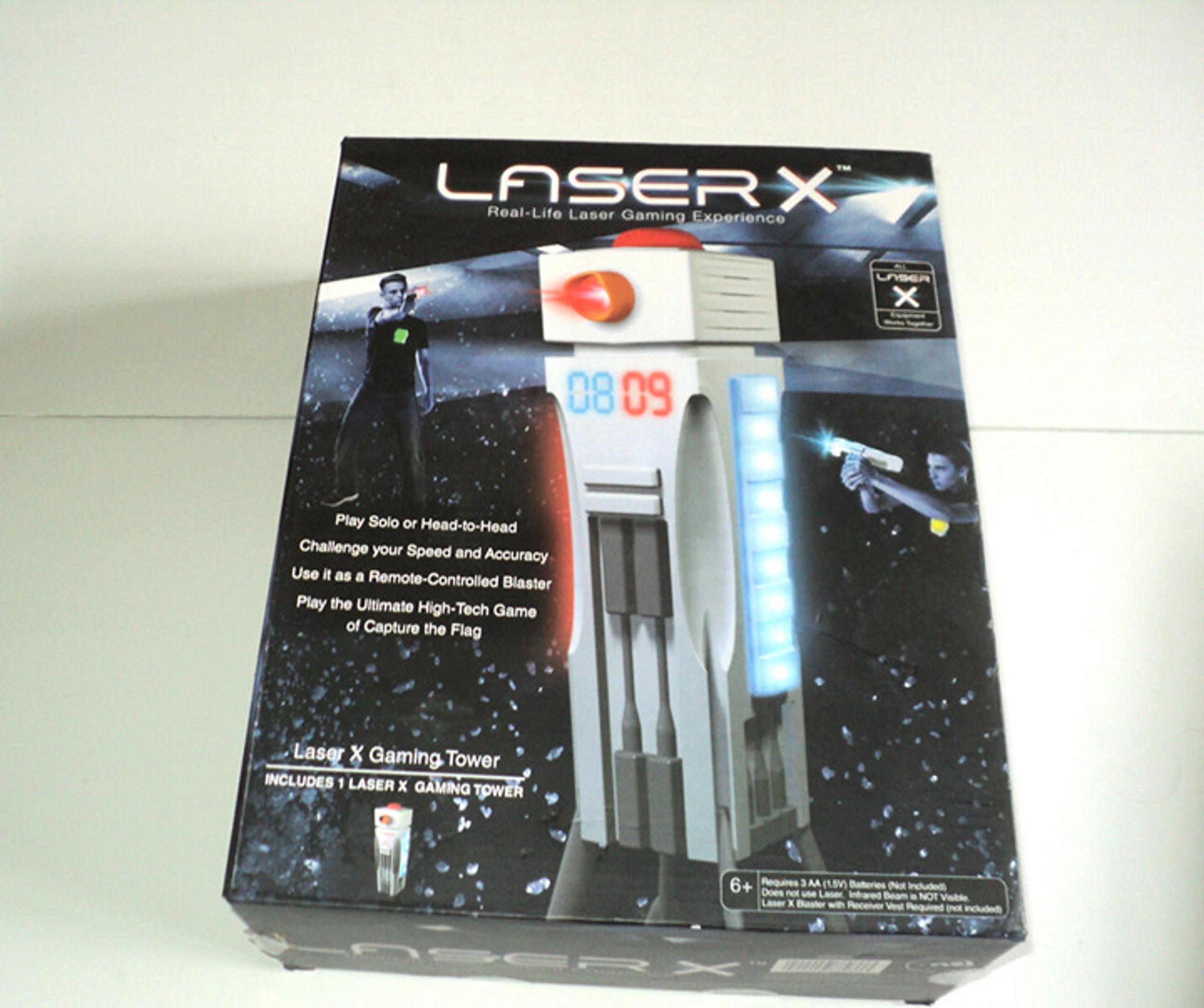 Laser X Gaming Tower Interactive Toy Includes 1 Laser and Gamer Tower 88033