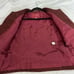 Vintage Maroon Black Boucle Career Blazer