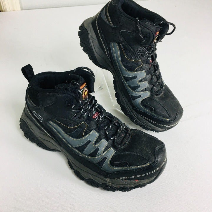 Skechers Steel Toe Cushion Work Boot 7.5